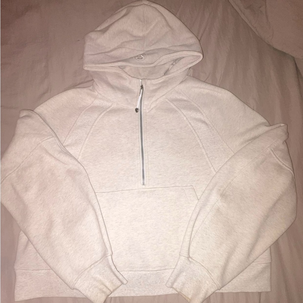 lululemon athletica Women's Cream Scuba Hoodie